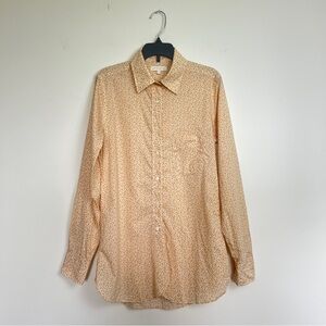 Ann Mashburn Floral‎ Button Down Long sleeve Shirt